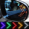 thumbnail image 2 of led Retrovisor Espejo Flecha panel Indicador Señal De Giro Coche Lámpara Estilo Luz Rojo Amarillo huangjie unisex, 2 of 2