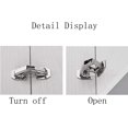 thumbnail image 3 of 4 Pcs Cold-Rolled Steel Concealed Cabinet 90 Degree Door Hinge, Cabinet Hinges, Mechanism Hinges, 90°Full Overlay Hinges, with Screws, for Inset Kitchen Cabinet Cupboard Wardrobe Doors, 3 of 4