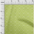 thumbnail image 1 of oneOone Viscose Jersey Fabric Shapes Geometric Sashiko Print Sewing Fabric BTY 60 Inch Wide, 1 of 1