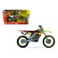 thumbnail image 1 of New Ray Suzuki Factory Racing RM-Z450 #7 James Stewart Dirt Bike Motorcycle Model 1/6, 1 of 1