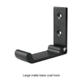 thumbnail image 4 of Speravity Ganchos colgantes de gran capacidad de carga para ganchos montados en la pared de aleación de aluminio plegables multiusos Artesanía Negro mate, 4 of 6
