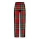thumbnail image 4 of Puntoco Pantalones de pierna recta con diseño de estampado fino para dormir en casa para hombre Pantalones casuales para hombre, 4 of 5