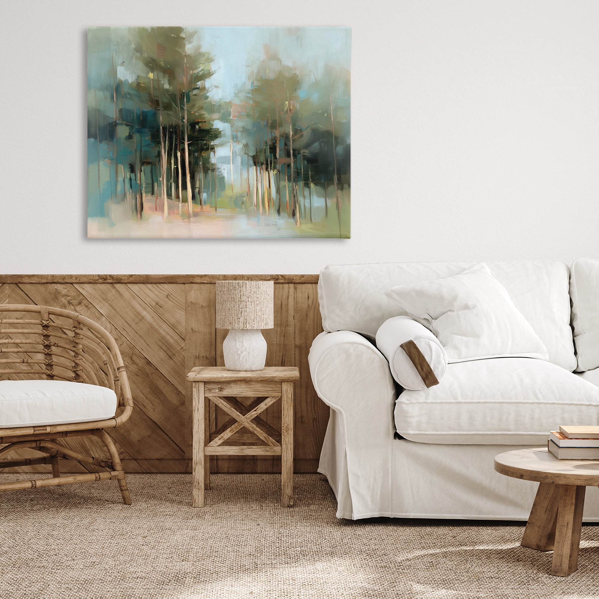 Stupell Industries The Grove Impressionist Forest Canvas Wall Art, design by Kim Curinga
