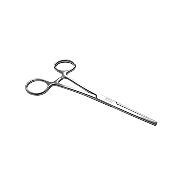 Pinza Rochester Kocher Recta 14 Cm Acero Hergom Premium