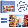 6 Pack 36 Large DHF10 Piece Puzzle for Seniors Dementia Alzheimer's