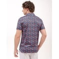 thumbnail image 3 of Chemises de Golf pour Hommes à Manches Courtes, Évacuation de l'Humidité, Ajustement Sec, Motifs Imprimés, Col à Revers, Performance Polo Chemises de Golf pour Hommes, 3 of 6