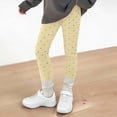 thumbnail image 2 of zbxnLI Girls Knitted Leggings Elastic Waist Polka Dots Bottoms Fashion Comfy Casual Pants for Kids 2-13 Years, 2 of 5