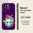 thumbnail image 1 of Proteja su iPhone con una elegante funda de goma TPU con patrón de dibujos animados, 1 of 4