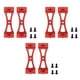 thumbnail image 1 of 6 Piezas Soporte de Metal para B1 B14 B16 B24 C14 C24 B36 Mn D90 D91 RC Actualización de Coche Kit de Piezas de Bricolaje de Metal, Rojo, 1 of 5