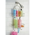 thumbnail image 3 of iDesign Classico Shower Organizer Caddy, 2 Shelves, Non-Slip Grip, Satin, 3 of 5