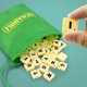 thumbnail image 2 of Juego de juguetes Mahjong con letras inglesas para niños: divertido juego educativo con superficie lisa y 100 bloques, 2 of 5