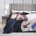 thumbnail image 4 of Tom Hiddleston Blanket Bedding Fleece Blanket Soft Throw Blankets Lightweight Anti-Static Blanket - 3 Sizes, 4 of 5