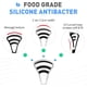 thumbnail image 4 of Paquete de 3 raspadores de lengua para higiene bucal y aliento fresco, fácil de usar y limpiar JM, 4 of 5
