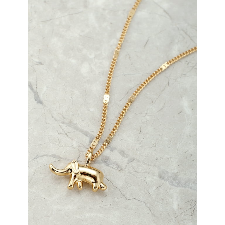 Elephant necklace walmart deals