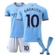 thumbnail image 1 of Traje número 10 del uniforme de fútbol local del Manchester City de la Copa del Mundo 22-23, 1 of 2