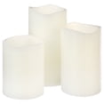 Better Homes & Gardens Flameless LED Pillar Candles 3Pack Vanilla