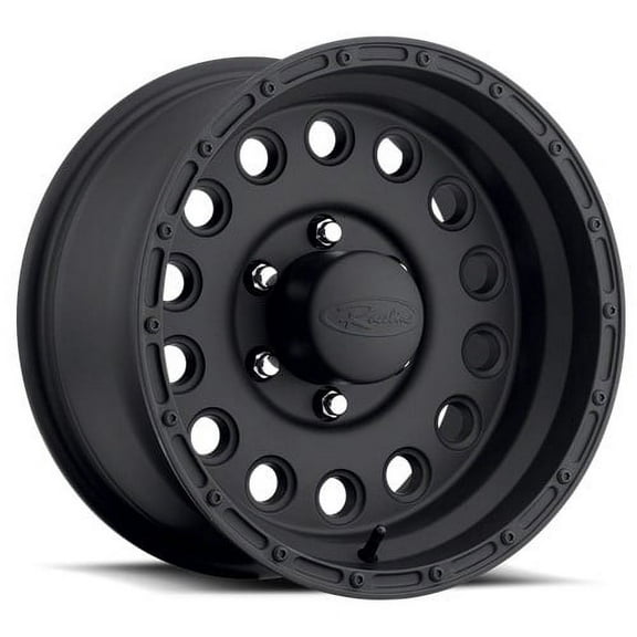 Raceline 887B-ROCKCRUSHER 16" Cast Aluminum Wheel, ROCK CRUSHER BLACK 16X8 8X6.5 -20mm Fits select: 1987-1997 FORD F250