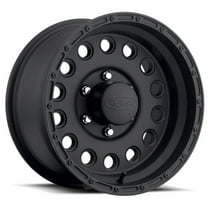 Raceline 887B-ROCKCRUSHER 16" Cast Aluminum Wheel, ROCK CRUSHER BLACK 16X8 8X6.5 -20mm Fits select: 1987-1997 FORD F250