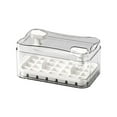 thumbnail image 2 of Ice Cube Molds, Home Ice Compartment for Refrigerator Storage, Food-Grade Ice Making Tray with 50 Ice Cubes, Convenient Demolding and Storage Box, 2 of 6