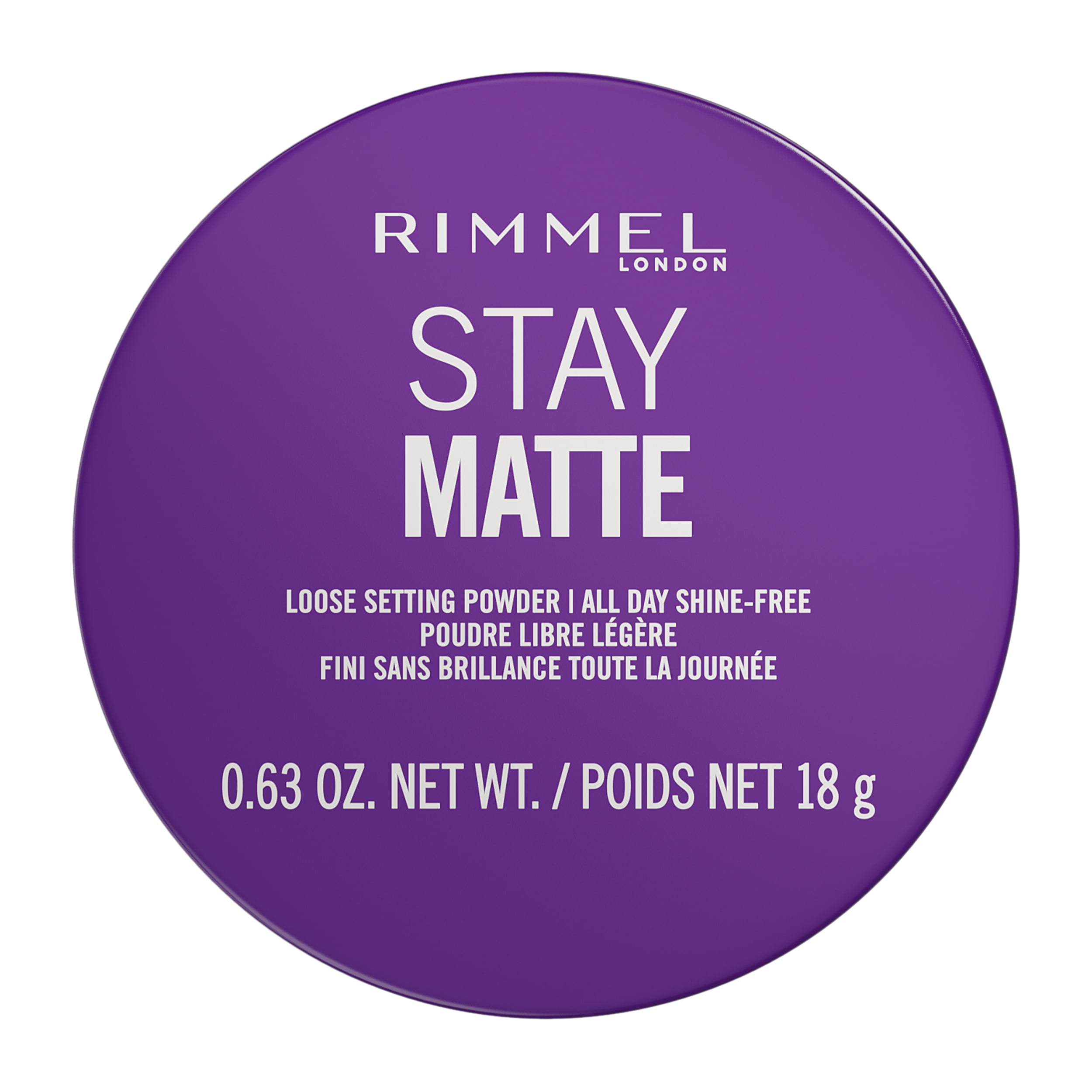 (2 pack) RIMMEL Stay Matte Loose Powder, Translucent 001, 0.63 oz