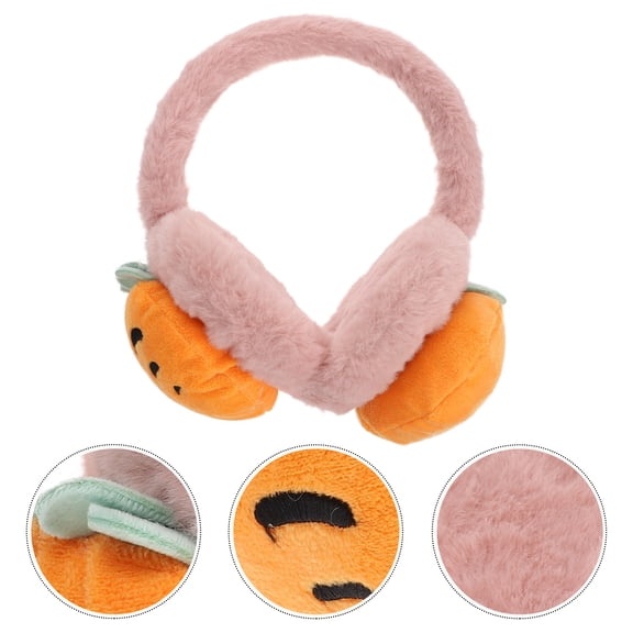 CTIRCHIU Soft Plush Toddler Ear Muffs 1Pc Warm Earmuffs for Winter Outdoor Use and Cold Weather