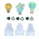 thumbnail image 3 of Juego De Moldes De Silicona Para Bombillas De Epoxi Con Chips Led Tapas De Metal Moldes Para Bombillas Kit De Accesorios Molde Para Bombillas De Luz Led Para Artesanos Caseros Niños Monstrate HA021548-00, 3 of 7