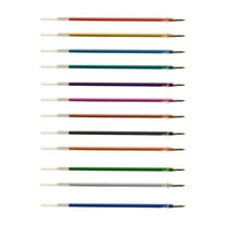 Gel Ink Pen Refills,Refills Coloring Pens,glitter gel pen refills,12 Pack Rollerball Gel Ink Pen Refills Bulk Set,5ml Fine Point for Writing Journaling Taking Notes Office Home(Random Color)