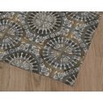 thumbnail image 4 of WATERCOLOR MEDALLION CHARCOAL Office Mat By Kavka Designs, 4 of 5