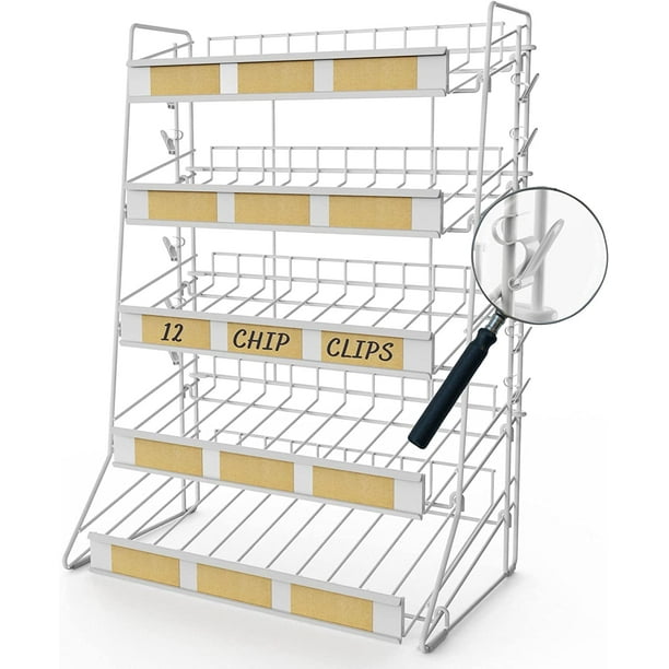 THE DISPLAY STORE 5 Tier Candy Display Rack Large Snack Organizer For Countertop Home Theatre