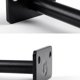 thumbnail image 2 of FENGGUIQU 2Ud Soporte Oculto Para Estantes De Madera Con Montaje Fácil En Negro, 2 of 5