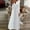 White, variant on Hvot&aat Women's Long Sleeve Maxi Dress Full Length V Neck Loose Casual 2025 Fall Solid Color Long Dresses