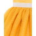 thumbnail image 7 of Bluey Big Girls' Cosplay Hooded Dress Bingo Yellow, 7 of 7