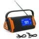 thumbnail image 1 of MD?097 Manivela solar Radio FM WB Dinamo de emergencia para exteriores Cargador meteorológico Luz de flash, 1 of 8