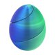thumbnail image 1 of Huevos de Pascua de Juguete con Estampados, 1 of 5