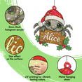thumbnail image 5 of 89Bloom Personalized Spider Ornament, Custom Spider craft stained glass, Suncatcher Craft Stained Glass, 5 of 8