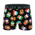 thumbnail image 2 of CRAZYBOXER Men's Underwear South Park Lightweight Non-slip waistband Boxer Brief Soft (3 PACK), 2 of 7