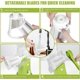 thumbnail image 4 of Cheese grater, manual vegetable grater, diced, minced, 4 of 5