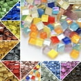 thumbnail image 2 of 50pcs DIY Ceramic Mosaic Glass Tiles Handmade Mirror Decorative Ceramic Tile Wall Technology Colored Crystal Decorative Material, 2 of 7