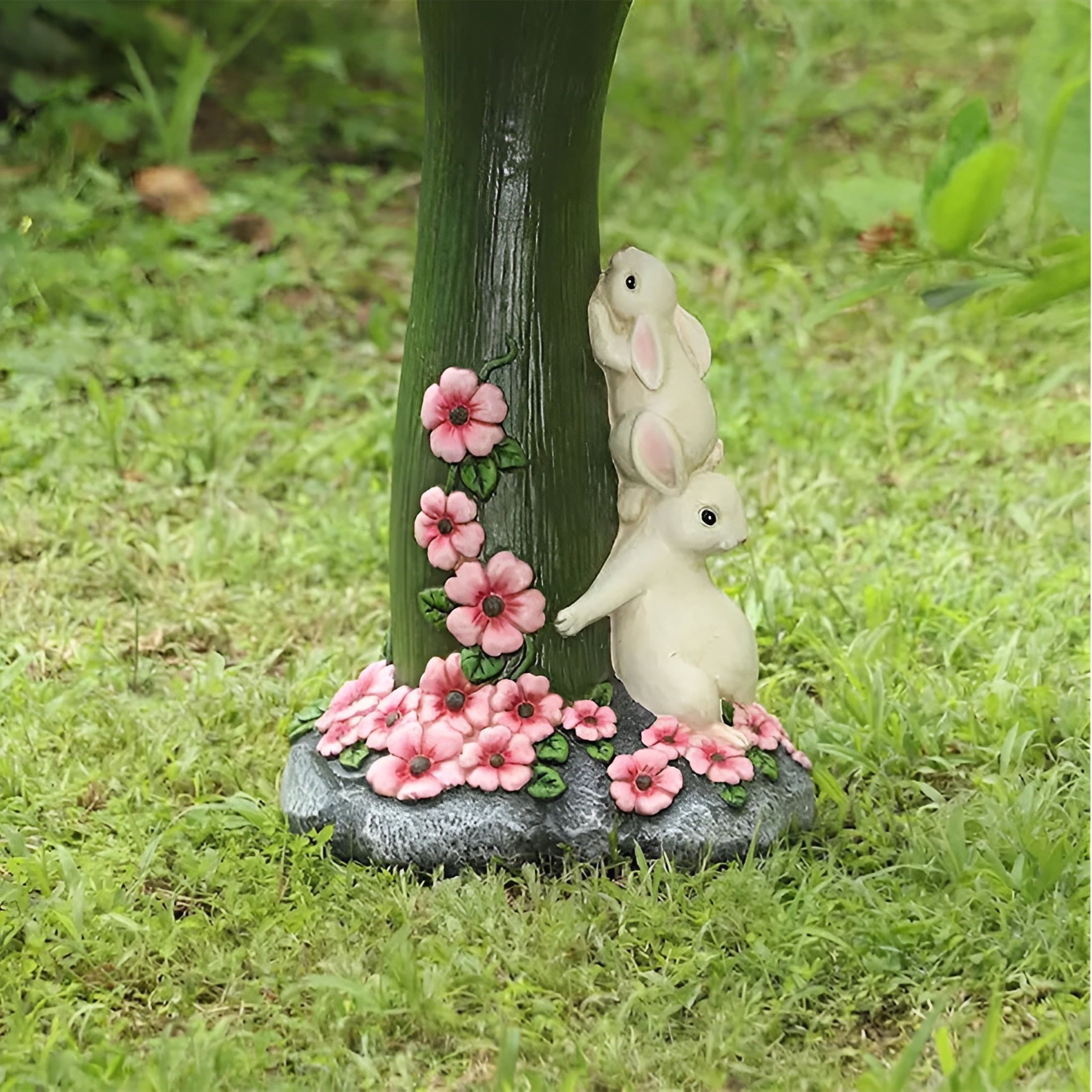 ACDANC 2026 New Bird Bath for Outside,Resin Birdbath Bird Feeder Tree Bowl Stand Birdbaths for Garden Polyresin Antique Garden Bird Bath Garden Decor for Home Garden Yard