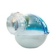 thumbnail image 2 of Walbest Hamster Bathroom Small Animal Sand Bath Container Removable Iron Wire Acrylic Cage Accessories Suitable for Gerbil Syrian Hamster Mouse (Blue), 2 of 7
