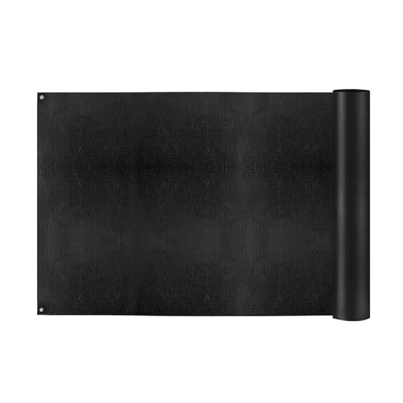 25x30 Foot Pond Liner, 14-Mil, 3-Layer Reinforced, Hemmed Edge & 4 Buttonholes, for Water Garden, Waterfall, Black