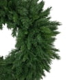 thumbnail image 4 of Northlight 36" Unlit Lush Mixed Pine Artificial Christmas Wreath, 4 of 4