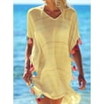 thumbnail image 2 of Robe de Plage d'Été en Mousseline Décontractée pour Femme, par-Dessus de Bikini, Maillot de Bain, 2 of 5
