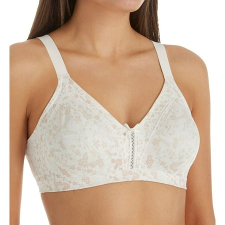 - Women's Bali DF0044 Double Support Soft Touch Wirefree Bra