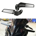thumbnail image 2 of 1 Pair Rearview Side Mirror Not Easy to Break Direct Replacement Accessory Adjustable Rotating Side Rearview Mirror for Honda CBR1000RR CBR600RR CBR 250R 300R 400RR 500R, 2 of 8