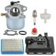 thumbnail image 1 of 799868 Carburetor With 496116 795259 Air Filter Base Compatible With 124l02 124t02 124t05 124t07 Ca, 1 of 4