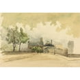 thumbnail image 3 of Whitney Warren Jr. 24x18 Black Modern Framed Museum Art Print Titled - The Marque, Paris (1887), 3 of 5