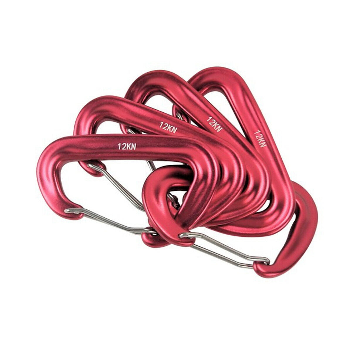 4 Details about / Aircraft Grade Lightweight Strong Carabiners for All Hammocks Orange /& Black