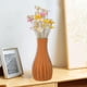 thumbnail image 5 of Florero Tejido Decorativo Jarrón para Flores Secas Ornamento Duradero PP Ligero Multifuncional Adecuado para Centro de Mesa Salón Habitación Decoración de Recibidor 17.5cmx36cm, 5 of 9