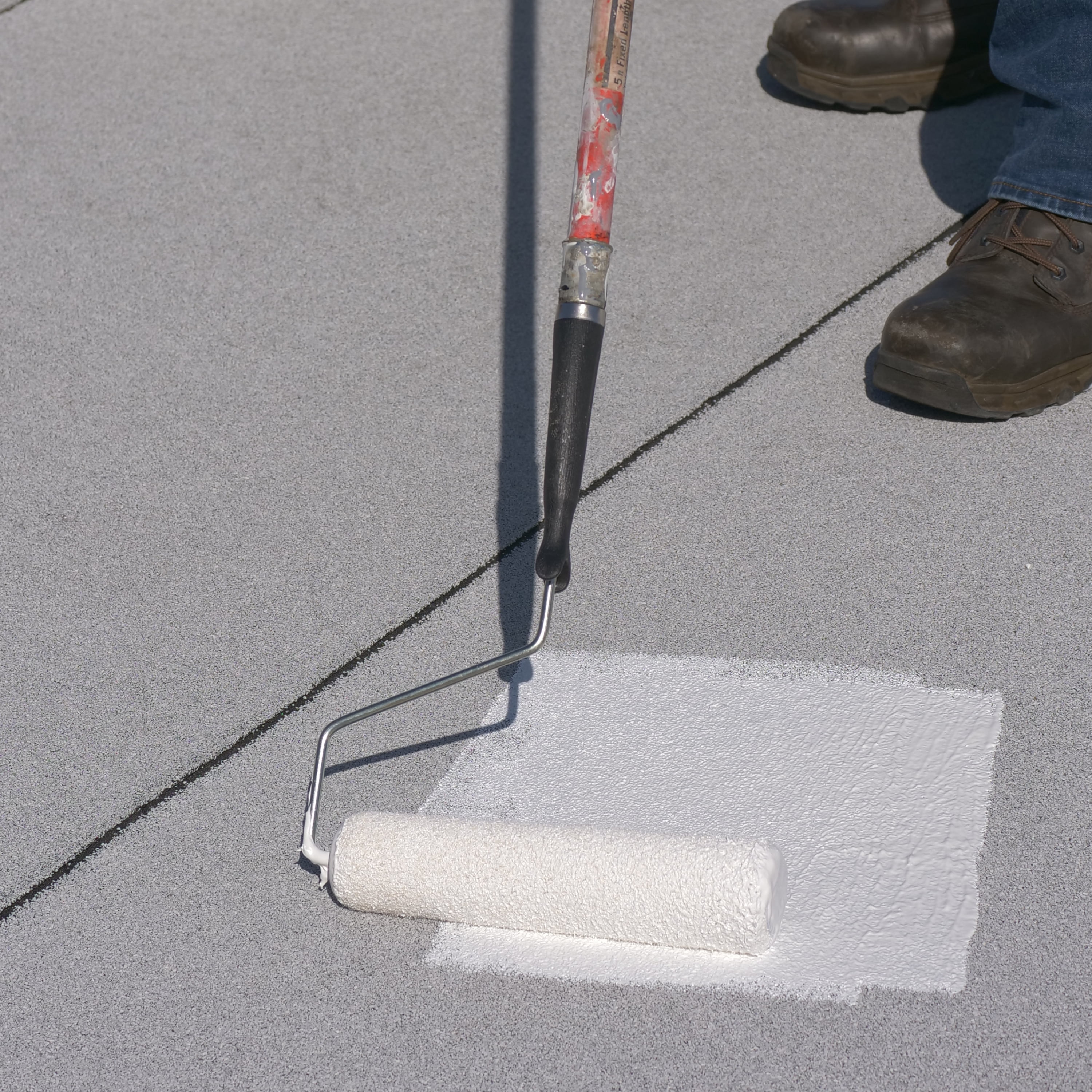 (2 pack) White, Rust-Oleum Elastomeric Roof Coating-301904, 1 gal